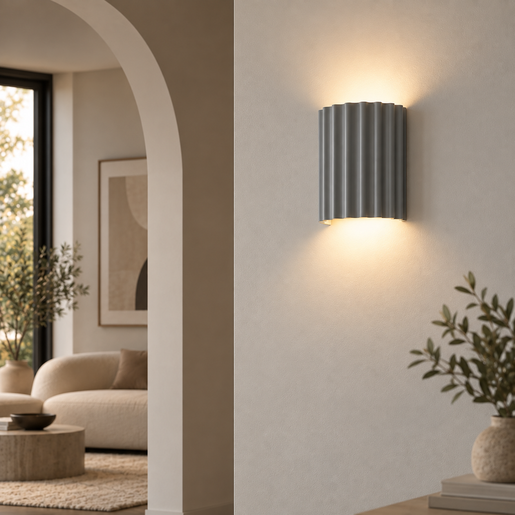 Applique Murale Design Cannelée | Riss