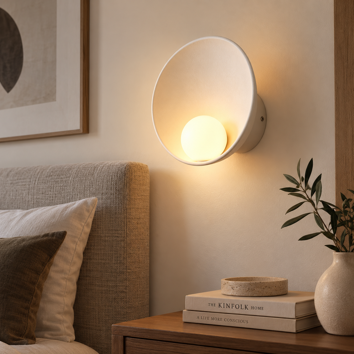 Applique Murale Design Disque et Boule | Nyx
