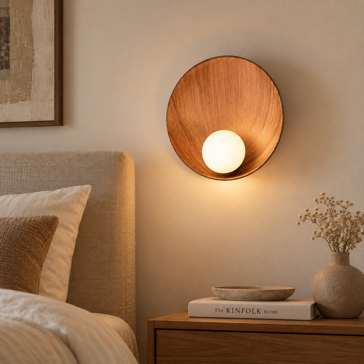 Applique Murale Design Disque et Boule | Nyx