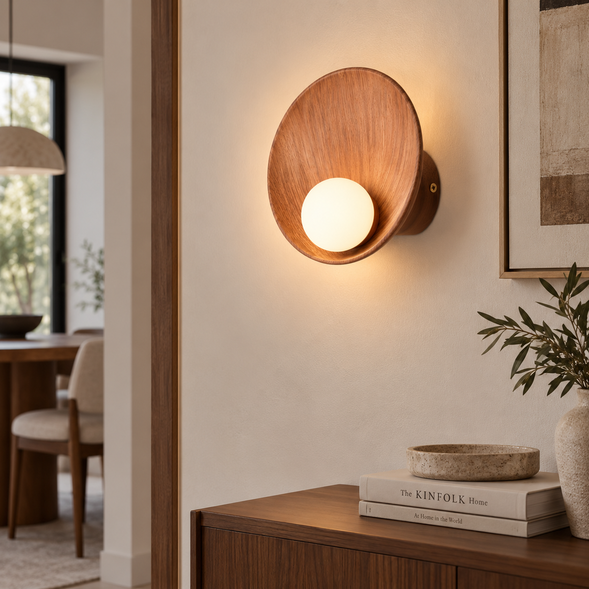 Applique Murale Design Disque et Boule | Nyx