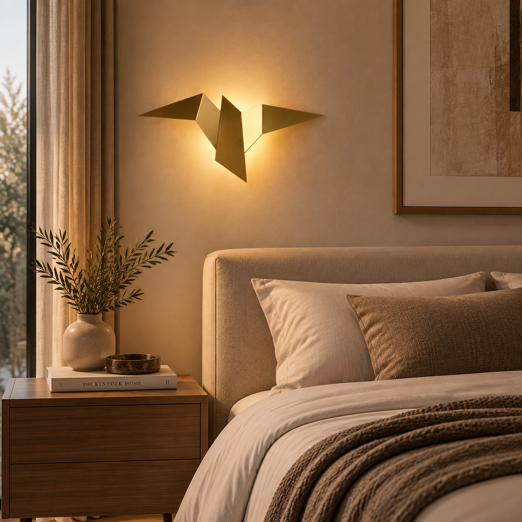 Applique Murale Design Oiseau Origami | Aria