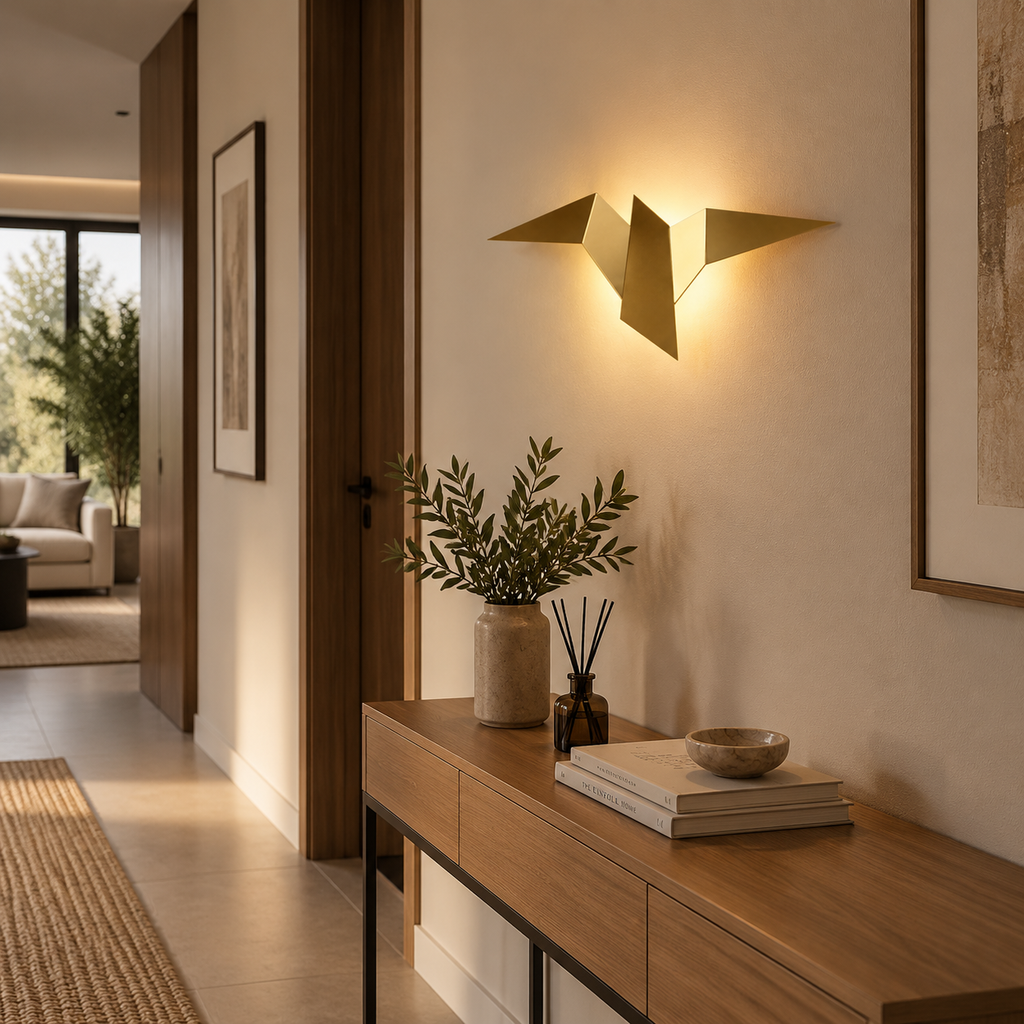 Applique Murale Design Oiseau Origami | Aria