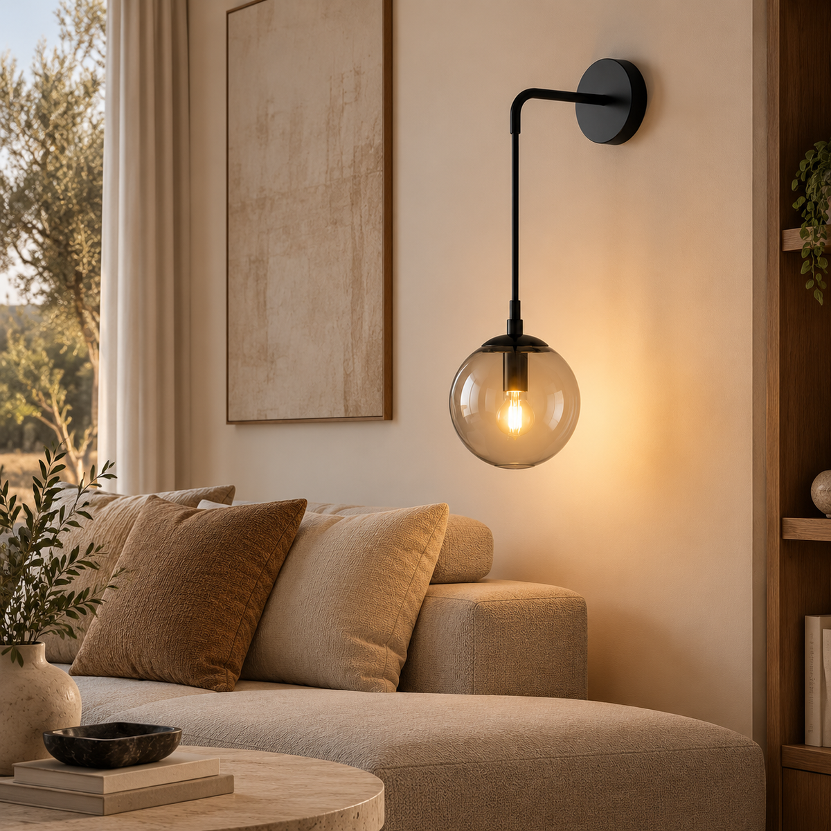 Applique Murale Sphère Suspendue | Orbis